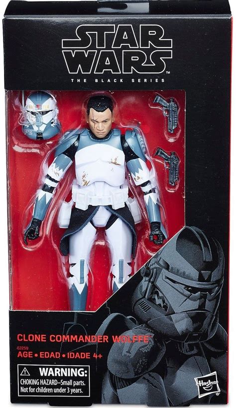 Star Wars The Clone Wars Black Series Clone Commander Wolffe Action