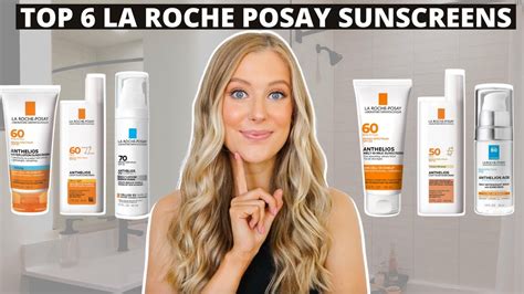 Top 6 La Roche Posay Sunscreens La Roche Posay Sunscreen Review Youtube