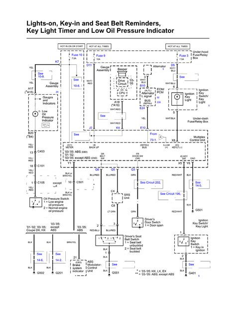 Wiring harnes for honda civic 2004. | Repair Guides | Wiring Diagrams | Wiring Diagrams (11 Of 136) | AutoZone.com