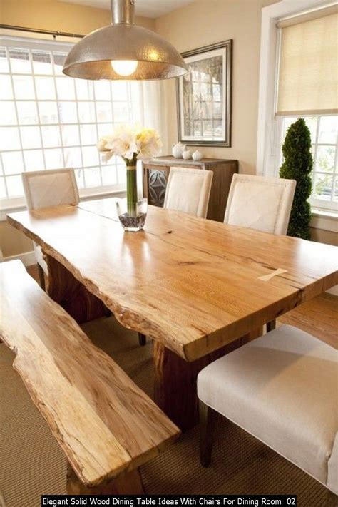 Check spelling or type a new query. 36 Elegant Solid Wood Dining Table Ideas With Chairs For ...
