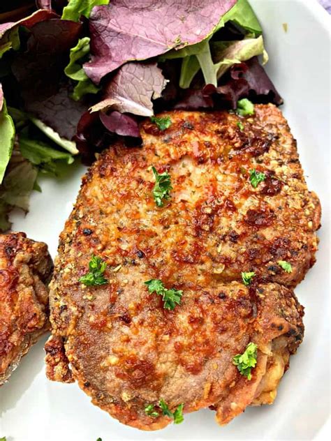 These easy baked pork chops only require a few spices to really make them stand out. Air Fryer Southern Style Fried Pork Chops is an easy ...