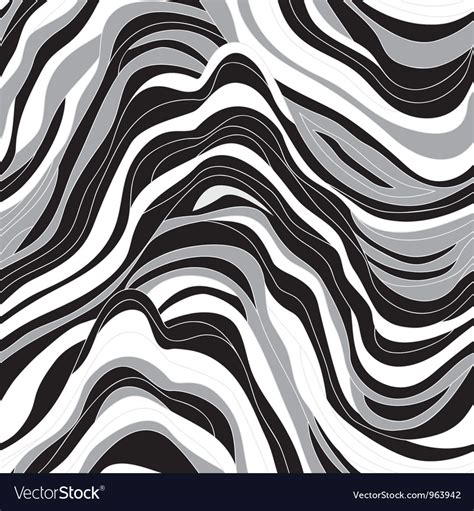 Seamless Texture With Waves Royalty Free Vector Image