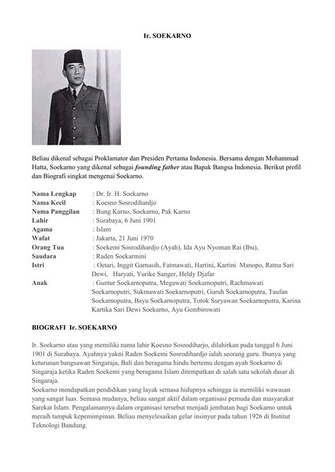 Contoh Teks Biografi Singkat Tentang Ayah Pulp