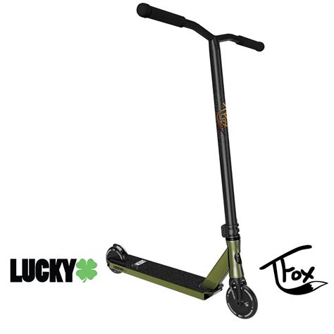 Tanner fox, tfox himself, inspired and designed the brand new 2021 lucky signature scooter. LUCKY TFOX SIG PRO SCOOTER (GREEN) - Scooters - 1st Choice ...