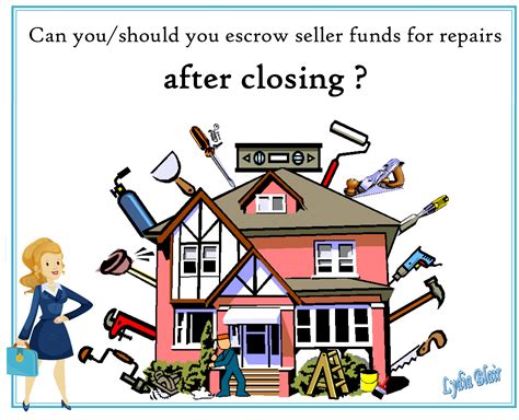 Maybe you would like to learn more about one of these? Title Tip: Should You Escrow Funds For Repairs After Closing? - CandysDirt.com