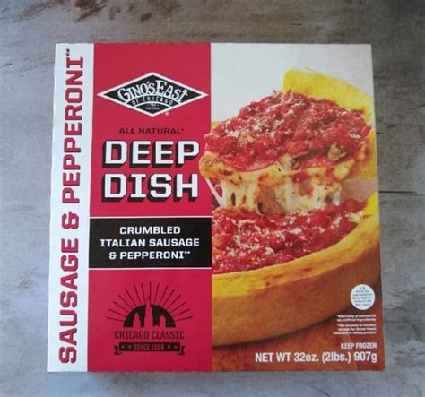 Gino S East Of Chicago Deep Dish Pizza Aldi Reviewer