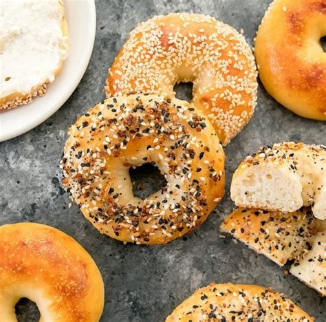 No Yeast 2 Ingredient Bagels Kirbies Cravings