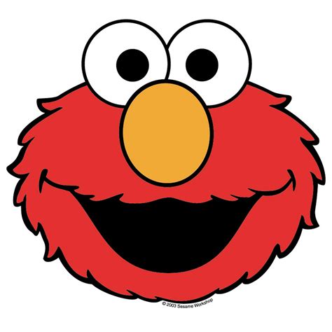 7 Best Images Of Free Printable Elmo Templates Elmo Face Printable