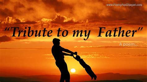 My father's son joe cocker. Father poems / father day poem - "A tribute to my father ...