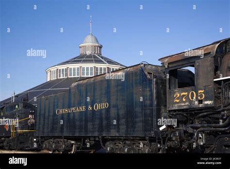 Usa Maryland Baltimore Baltimore And Ohio Bando Railroad Museum Old