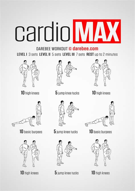 Cardio Max Workout Cardio Workout At Home Cardio Workout Workout