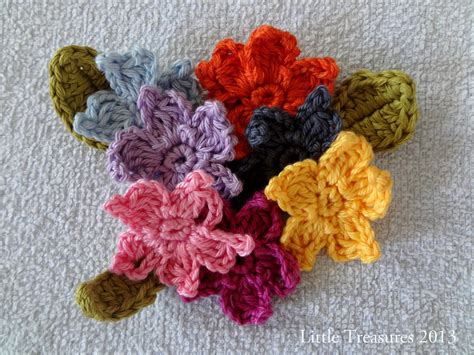 Little Treasures Adenium Free Crochet Flower Tutorial