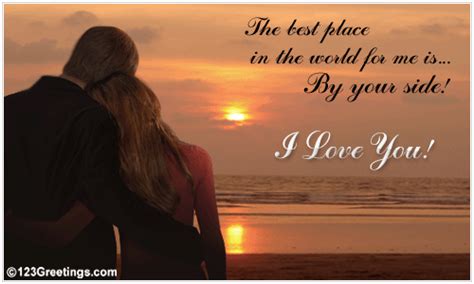 The Best Place In The World... Free For Couples eCards, Greeting Cards