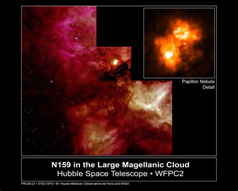 N159 In The Large Magellanic Cloud Esahubble