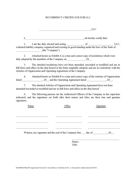 From templatelab.com all the certificates of incumbency that we provide will include the name of the company, the delaware file number, the delaware registered agent details, and the status of the company will not be listed on the document. Difference Between Certificate Of Good Standing And ...