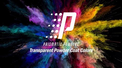 Prismatic Powders Transparent Powder Coat Colors Youtube