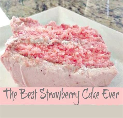 The Best Strawberry Cake Ever Recipesyummi