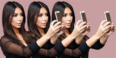 Just avoid using the back camera to take selfies. How To Take a Selfie - Kim Kardashian Selfie Tips