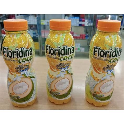 Jual Floridina Coco Floridaorange 350 Ml Minuman Rasa Jeruk Dan Air