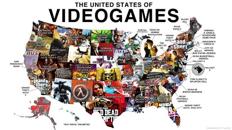 The United States Of Video Games Gaming Know Your Meme