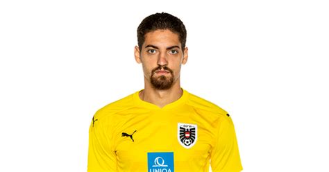 Deze pagina toont een statistiek over de prestaties van de speler. Cican Stankovic | oefb.at