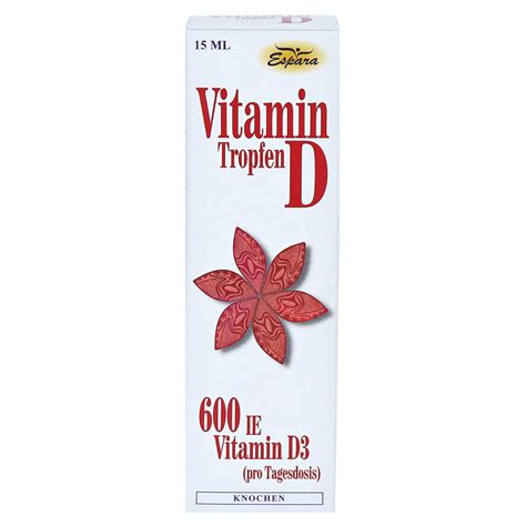 Vitamin d tropfen und vitamin d öl: VITAMIN D TROPFEN 15 Milliliter online bestellen - medpex ...