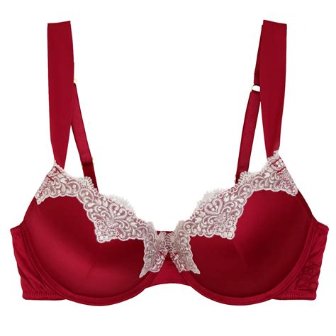 Not So Perfect Opulent Lace Bra In Berry Red Tallulah Love