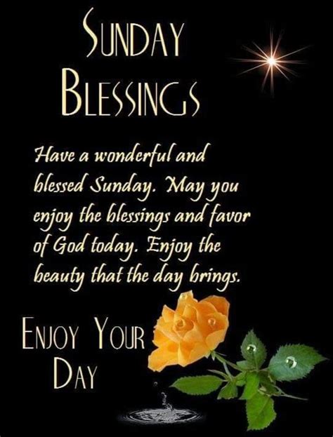 80 Sunday Blessings And Greetings Sunday Morning Quotes Happy Sunday