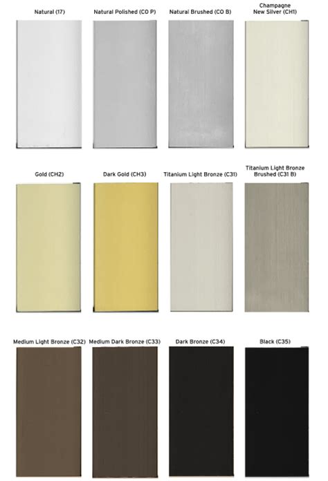 Choosing Color For Aluminium Door Window Vi T H Ng