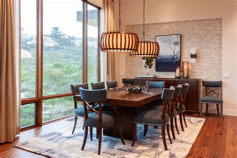 Mid Century Modern With A View Midcentury Dining Room San Diego