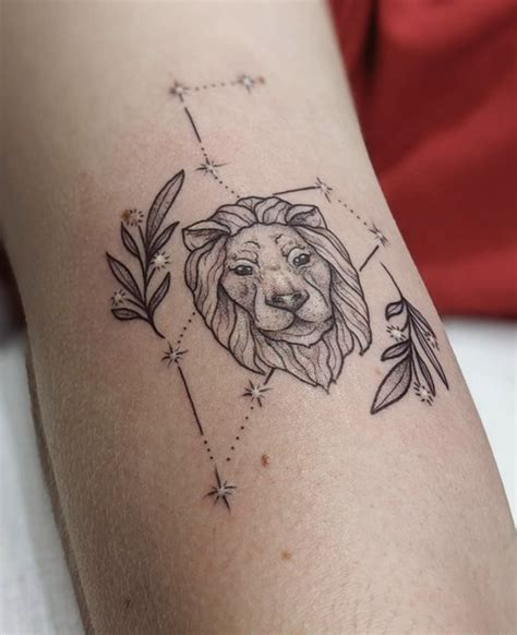 Leo Tattoo Designs For Girls