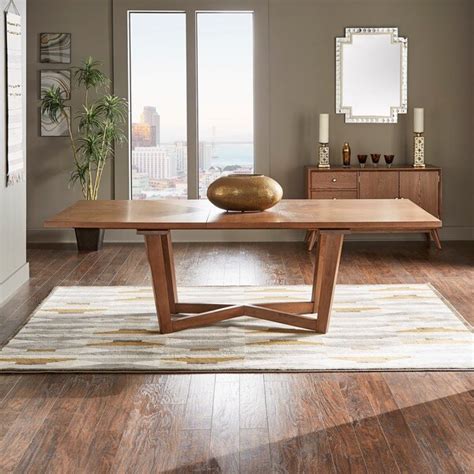 Shop Connie Mid Century Extending Wood Dining Table By Inspire Q Modern