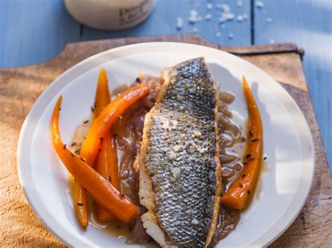 Sea Bass With Carrots Recipe Eatsmarter