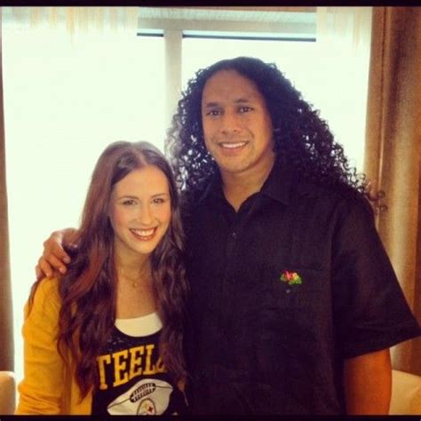 Troy And Theodora Polamalu Talk About Working Out Giving Back Andof