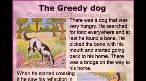 The Greedy Dog Story Youtube 3cf