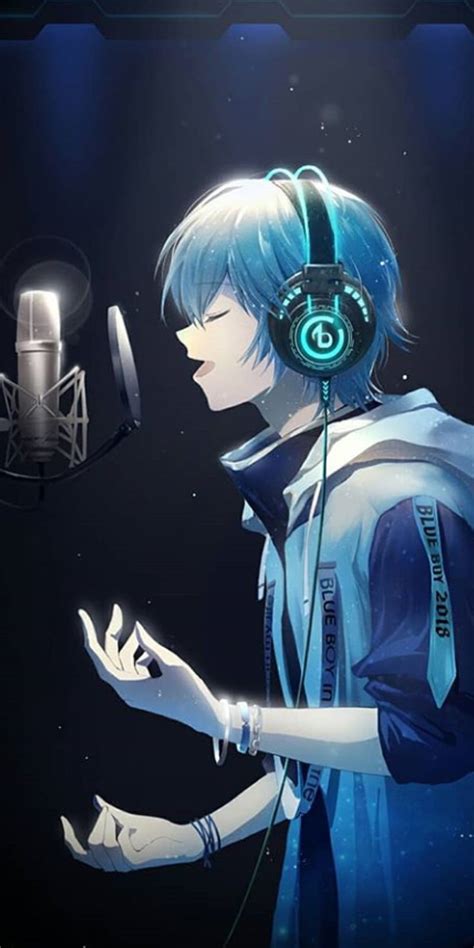 971 Anime Boy Music Wallpaper Hd Picture Myweb