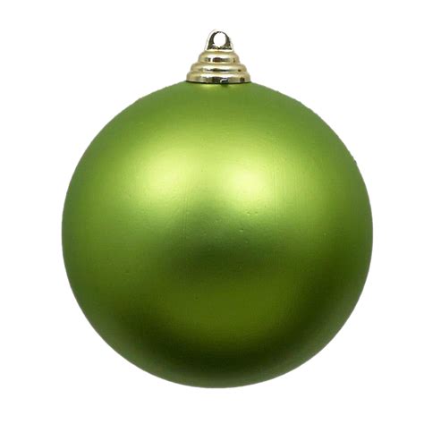Single Green Christmas Ball Png Image Png Mart