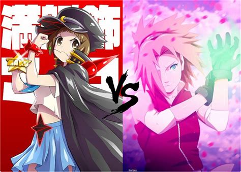 Mako Kill La Kill Vs Sakura Naruto Battles Comic Vine