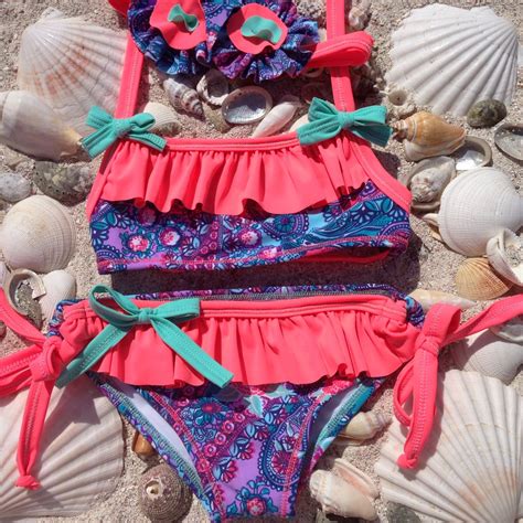 Para Niñas Summer Girls Kids Swimwear Girl Costumes