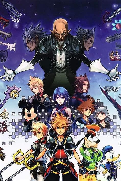 Kingdom Hearts Game Poster In 2022 Kingdom Hearts Hd Kingdom Hearts