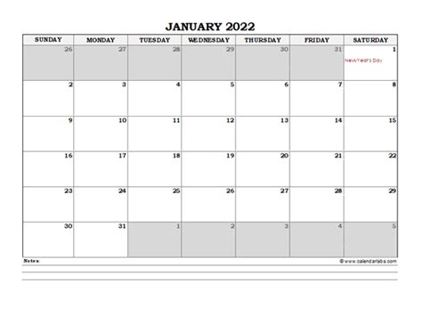 2022 Canada Calendar With Holidays 2022 Printable Calendar With