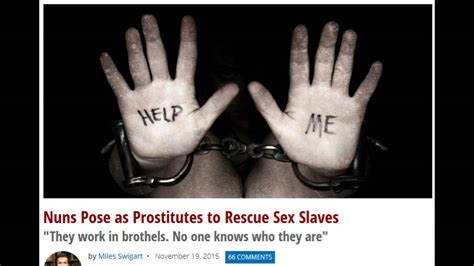 catholic nuns pose as prostitutes to rescue sex slaves youtube