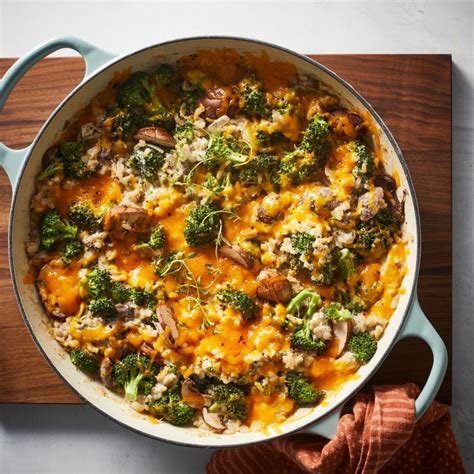 Pour in the cream sauce and mix well. Broccoli, Cheese & Rice Casserole | Recipe | Cheddar ...