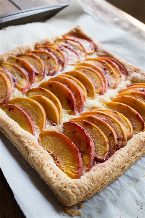 5 ingredient fresh peach tart sweet life