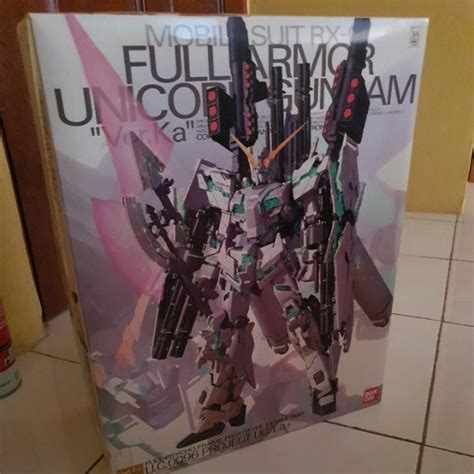 Bandai Full Armor Unicorn Gundam Verka 1100 Mg Master Grade Verka