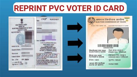 How To Order New Pvc Voter Id Cardinfinity Tathya Youtube