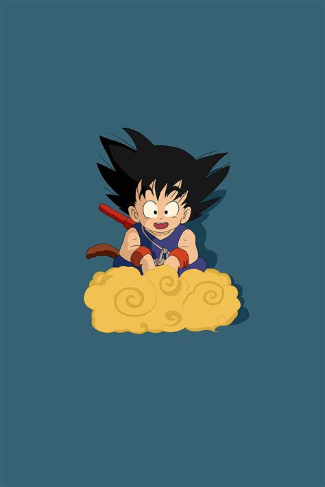 Anime Kid Goku Nimbus Hd Wallpaper Peakpx