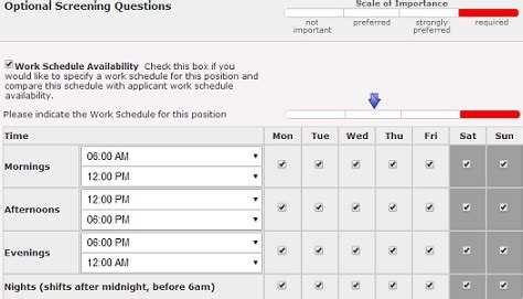 Schedule smarter and faster with our effective and our employee schedule maker updates in real time, meaning that you'll never lose your work by. GH: Enable or Disable Application Work Schedule ...