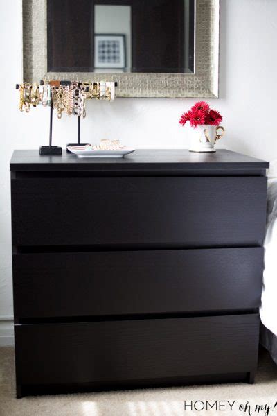Campaign Style Dresser Ikea Malm Makeover Homey Oh My