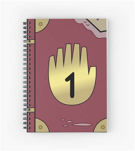 Gravity Falls Journal 1 Spiral Notebooks By Hocapontas Redbubble